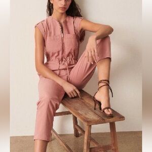 Ba&sh pink onsie jumpsuit